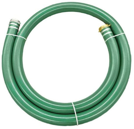 3 In. x 3.42 In. x 20 Ft. Green PVC Discharge or Suction Hose 3X20PVCA