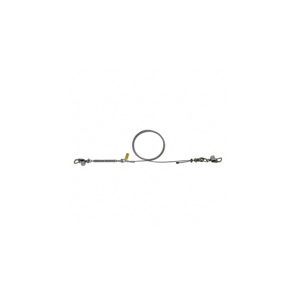 70 ft Horizontal Cable Lifeline Assembly 7403070