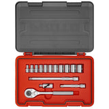 Socket Set 1/2 DR 15pc SAE 6pt J54115S