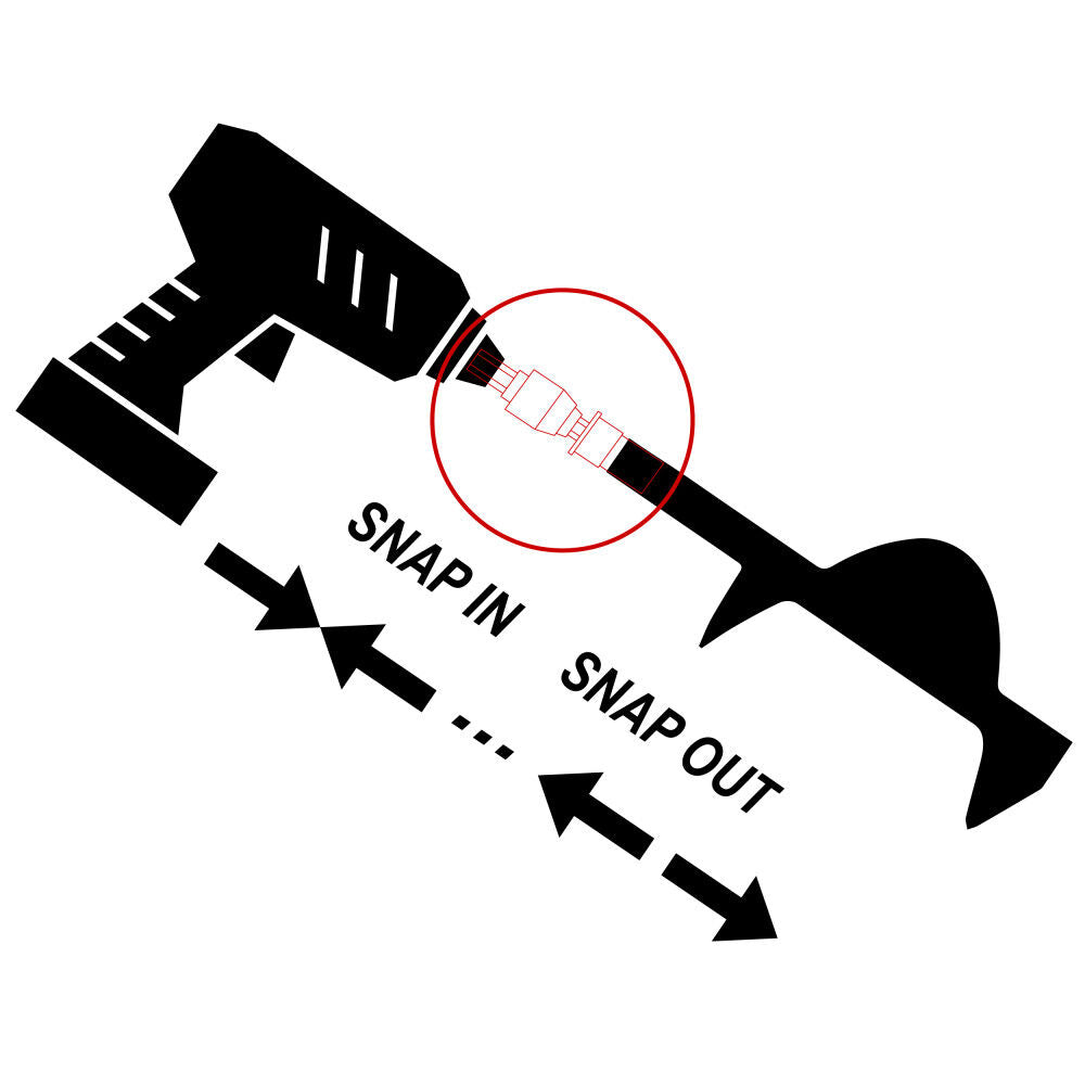 EZ Auger Connection System K Drill EZAUG-KD