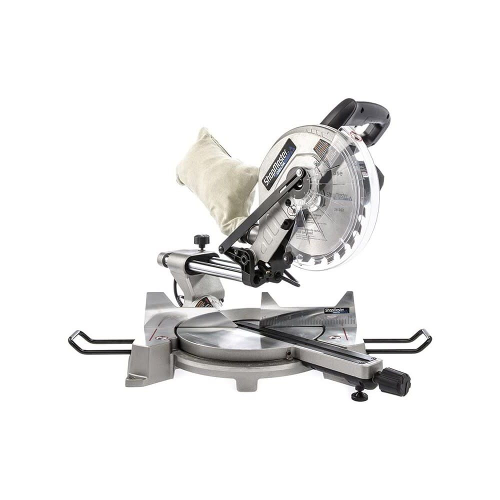 ShopMaster 120V 15A 10in Compound Sliding Miter Saw S26-263L