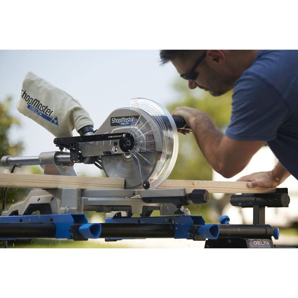 ShopMaster 120V 15A 10in Compound Sliding Miter Saw S26-263L