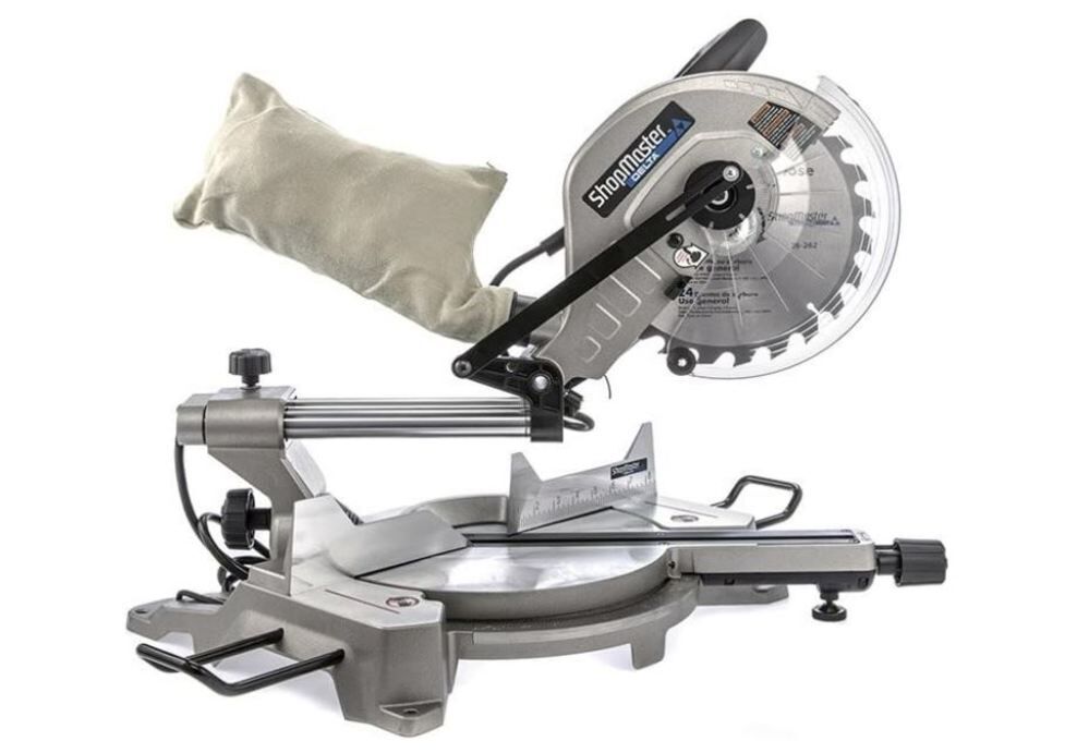 ShopMaster 120V 15A 10in Compound Sliding Miter Saw S26-263L