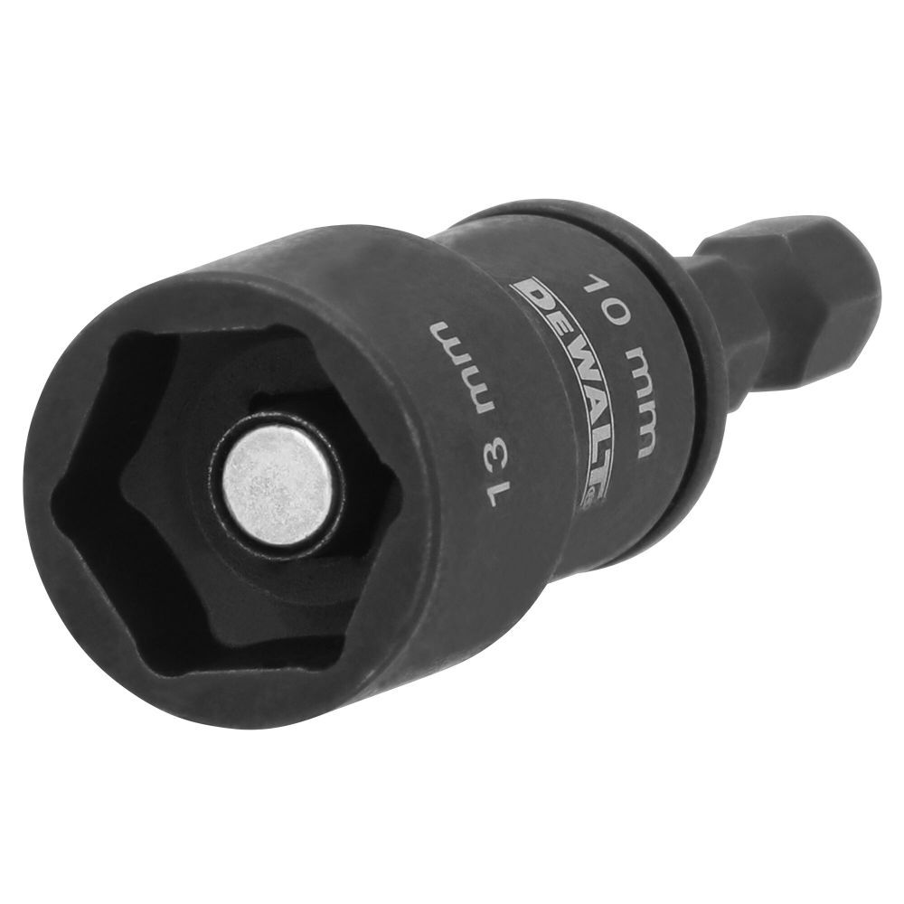 0mm & 13mm Socket with Short Extension DWADEND1013MM