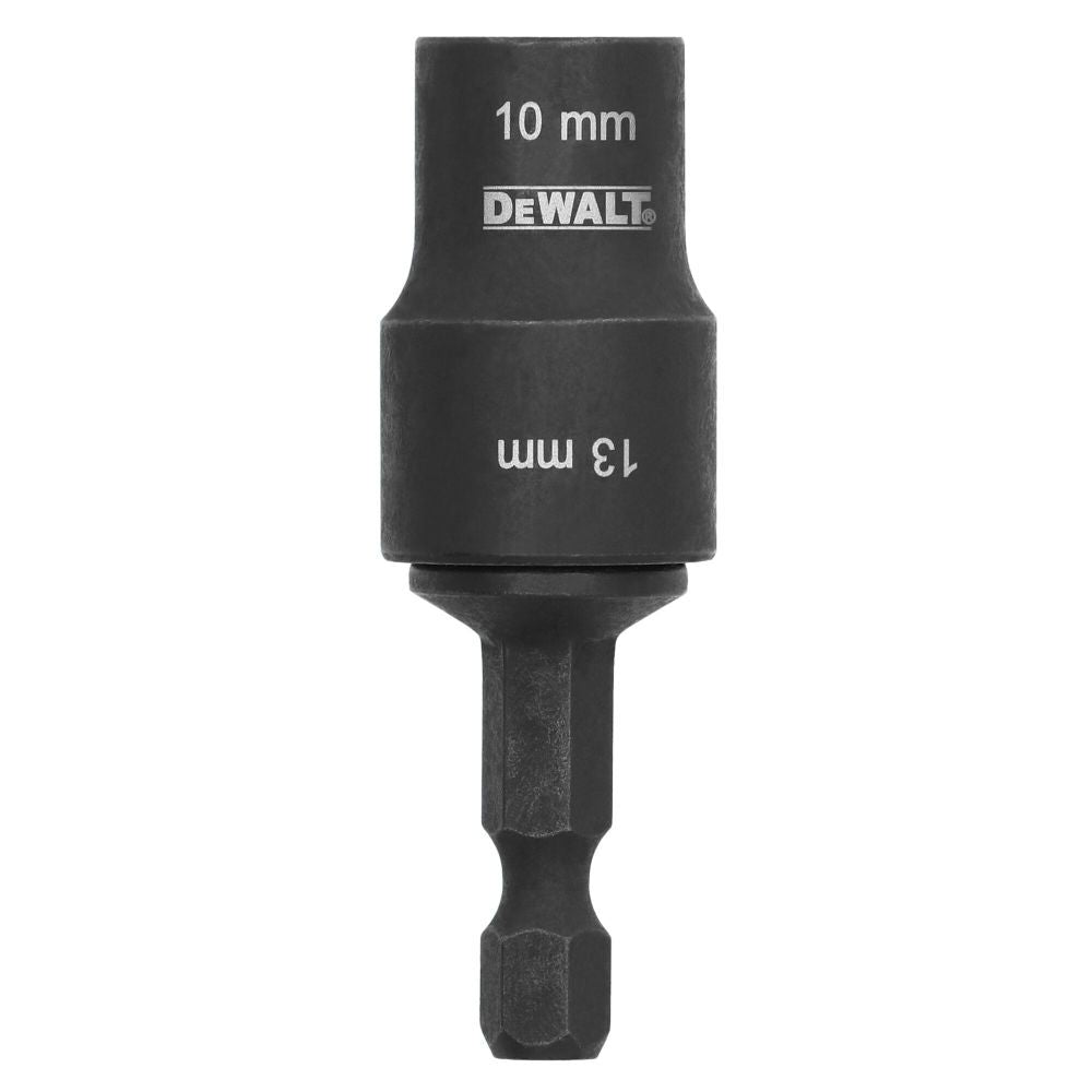 0mm & 13mm Socket with Short Extension DWADEND1013MM