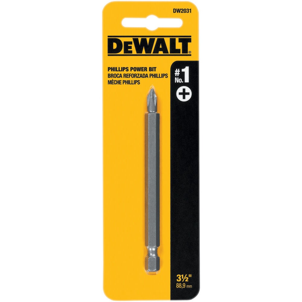 #1 3-1/2in Phillips Power Screwdriver Bit DW2031