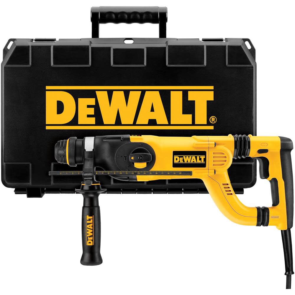 1 In. D-Handle Rotary Hammer Drill with Shocks D25223K