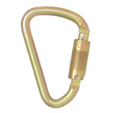 1 in Gate Opening 1/4 Turn Steel Standard Self-Locking Carabiner DXFP912001