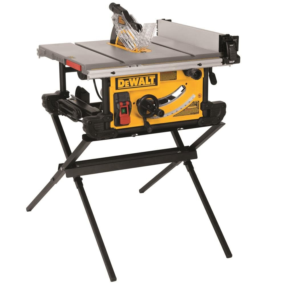 10 In. Job Site Table Saw with Scissor Stand DWE7491X