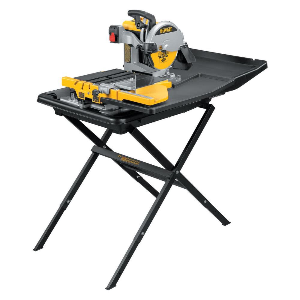 10 In. Wet Tile Saw with Stand D24000S