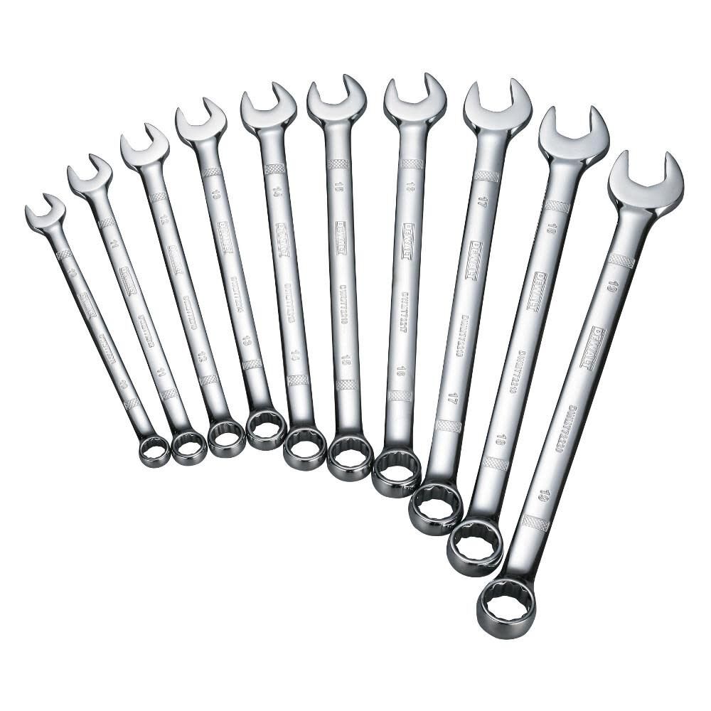 10 piece Combination Wrench Set (MM) DWMT72166