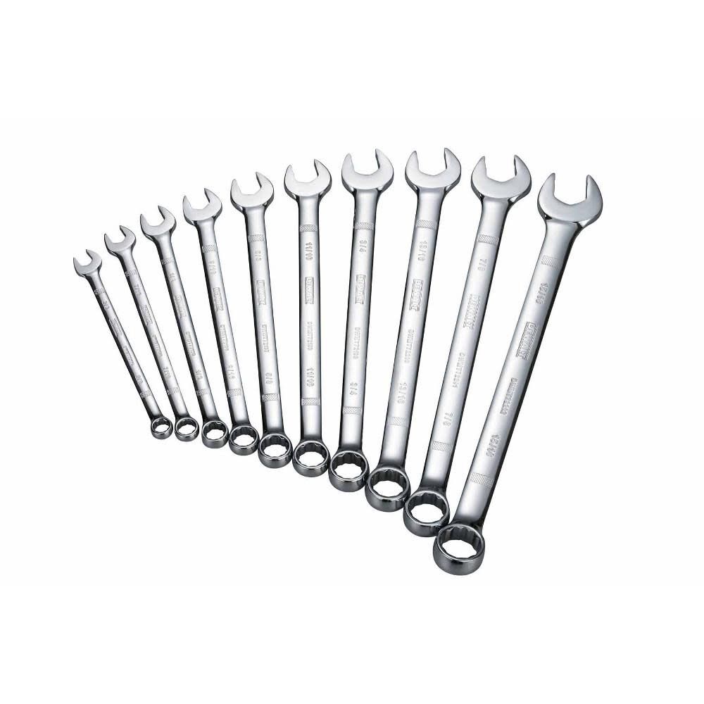 10 piece Combination Wrench Set (SAE) DWMT72167