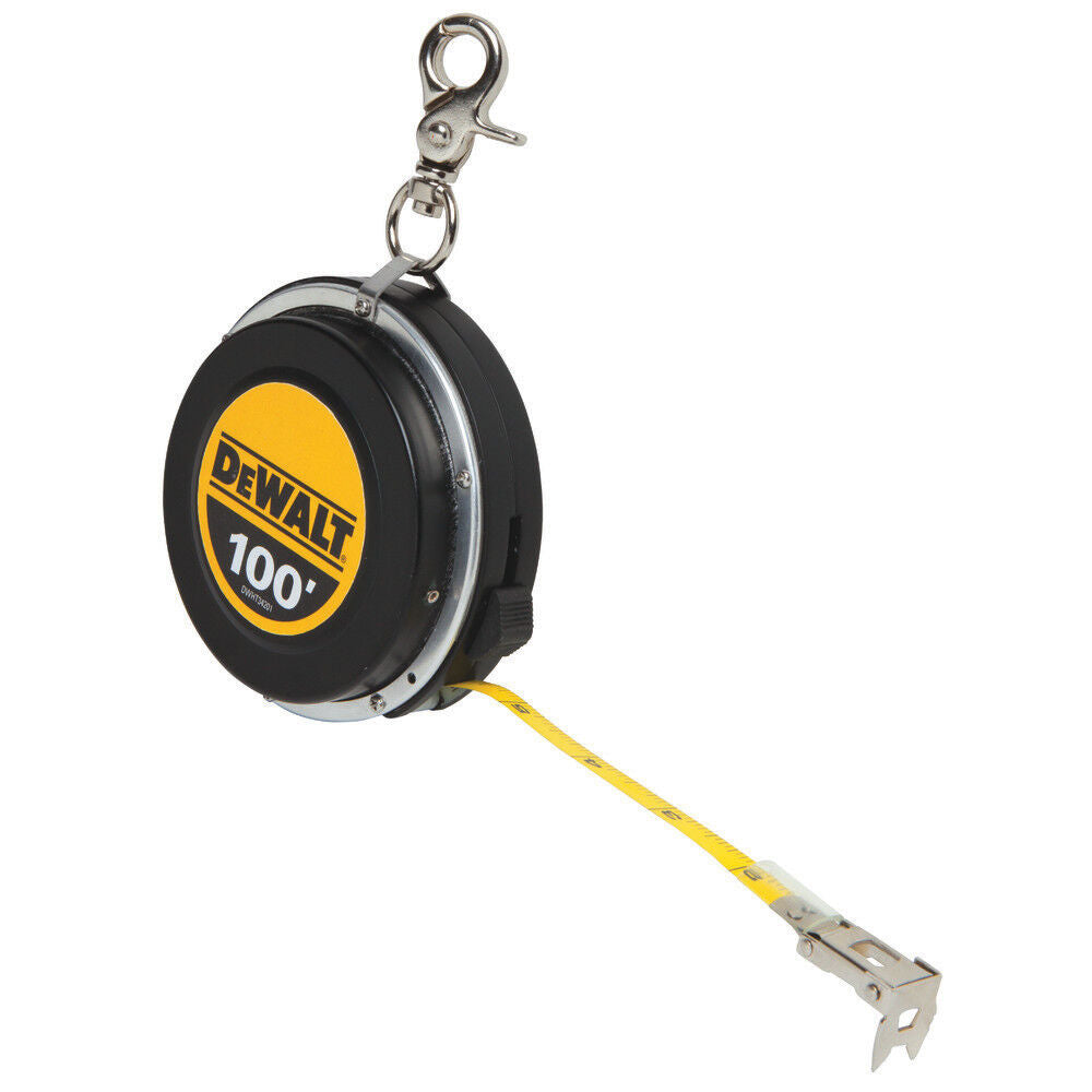 100 Ft. Auto Retractable Long Tape DWHT34201