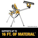 10in Compound Miter Saw & Heavy Duty Miter Saw Stand Bundle DWS713-DWX723