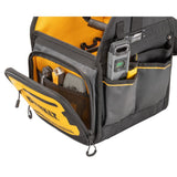 Black- Yellow Ballistic Nylon 9.375-in Zippered Electrician's Tote DWST560105