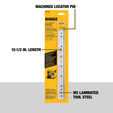 12-1/2 In. Disposable Reversible Planer Knives DW7342