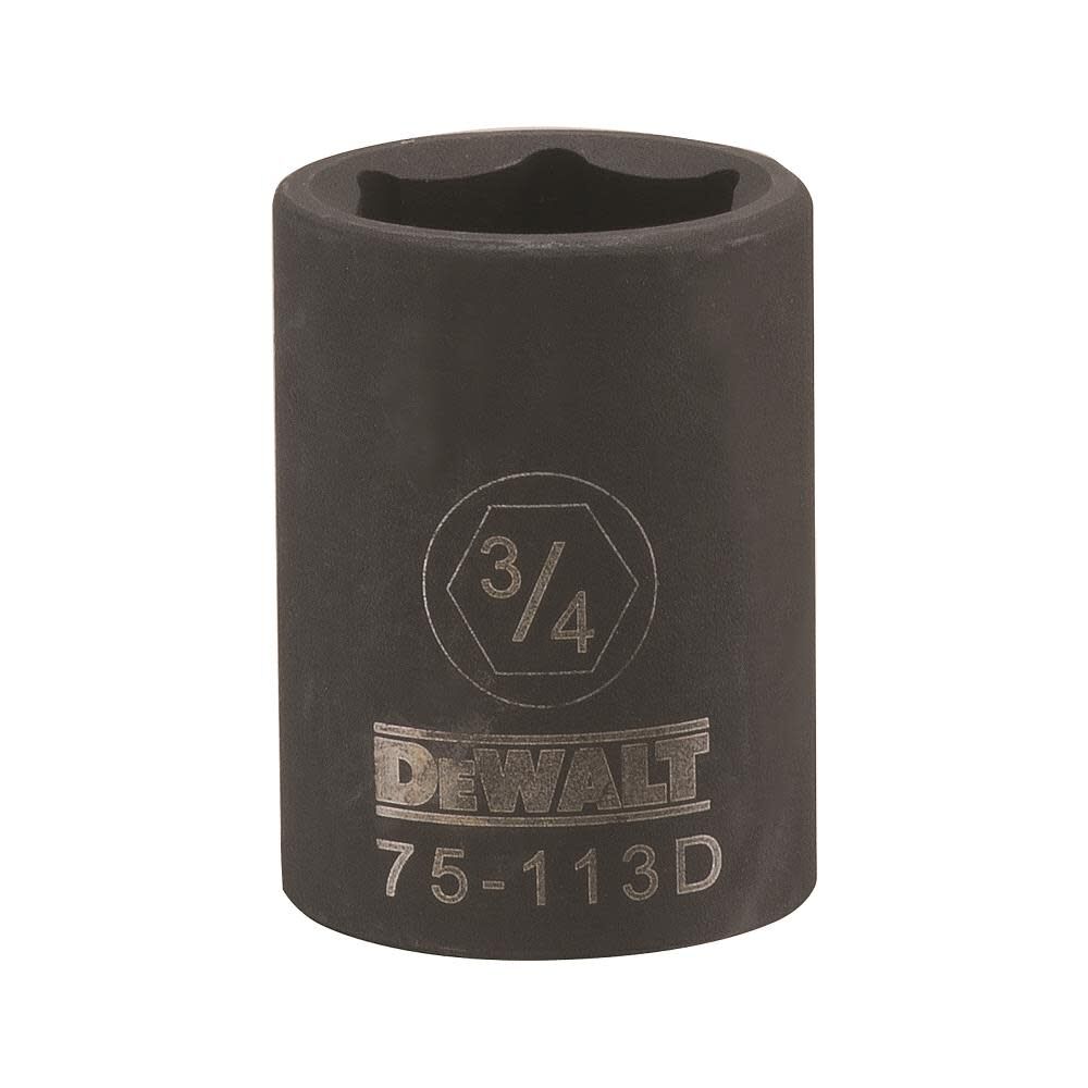 1/2 Drive X 3/4 6PT Standard Impact Socket DWMT75113OSP