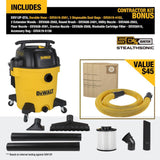 12 Gallon Stealth Sonic Wet/Dry Vacuum DXV12P-QTA