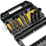 1/2-in 10Pc Impact Ready Socket Set DW22812