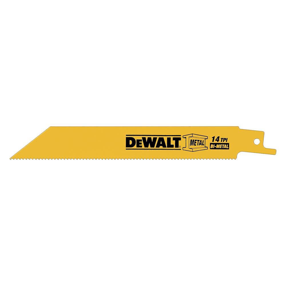 12-in 14 TPI Straight Back Blades (5) DW4838