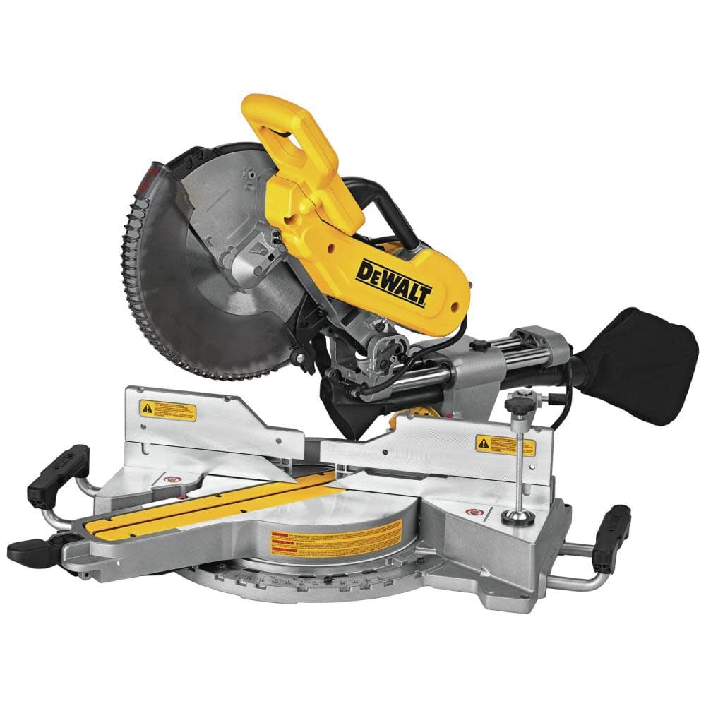 12-in 15-Amp Dual Bevel Sliding Compound Corded Miter Saw DWS779