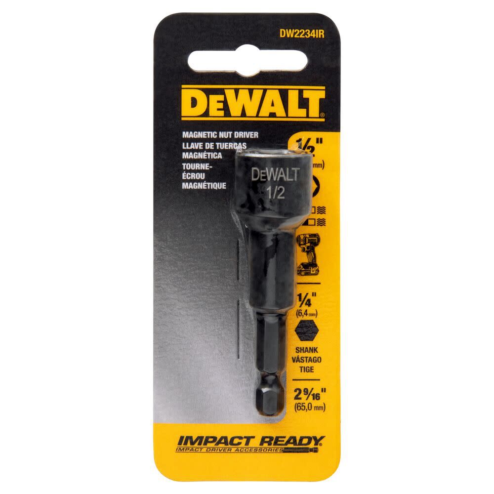 1/2 In. x 2-9/16 In. Magnetic Nut Driver DW2234IR