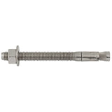 1/2 In. x 5-1/2 In. Power-Stud+ Stainless Steel Wedge Expansion Anchor - 50 Anchors 7624SD6-PWR