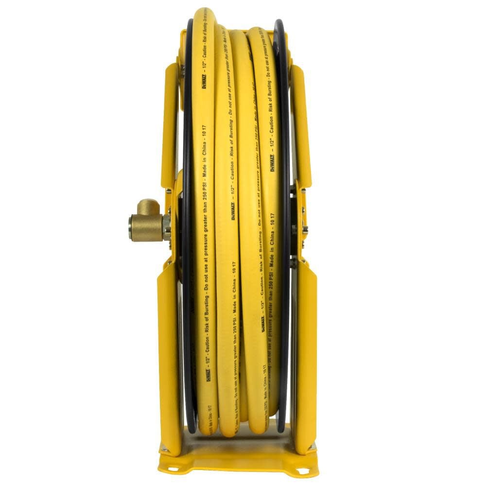 1/2 in. x 50 ft. Double Arm Auto Retracting Air Hose Reel DXCM024-0344