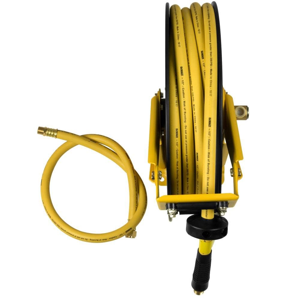 1/2 in. x 50 ft. Double Arm Auto Retracting Air Hose Reel DXCM024-0344