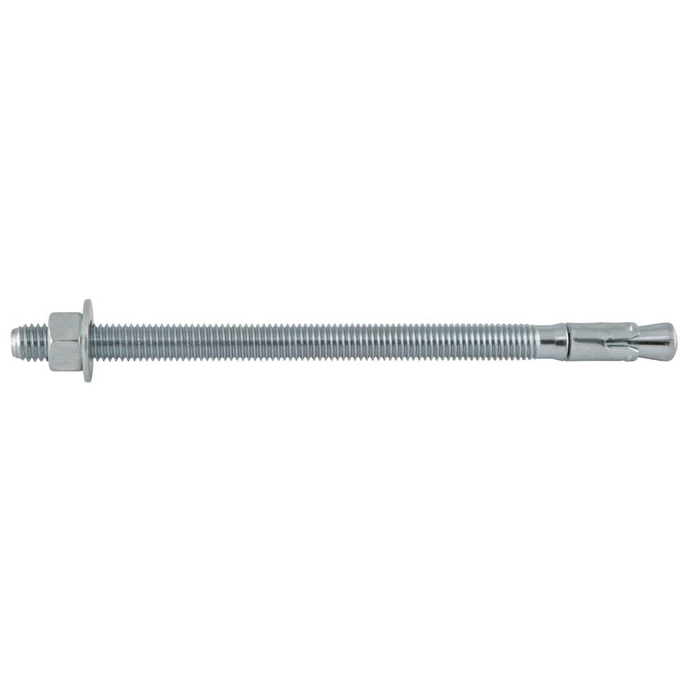 1/2 In. x 8-1/2 In. Power-Stud Carbon Steel Wedge Expansion Anchor - 25 Anchors 7427SD1-PWR