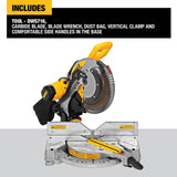 12-in 15-Amp Dual Bevel Compound Corded Miter Saw DWS716