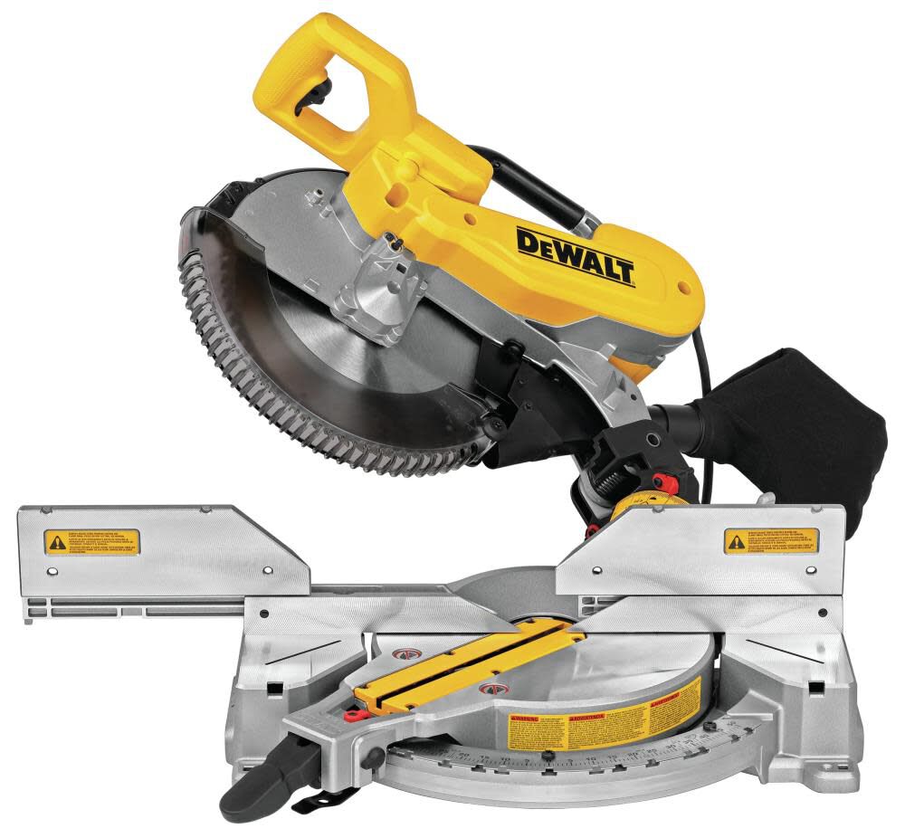 12-in 15-Amp Dual Bevel Compound Corded Miter Saw DWS716