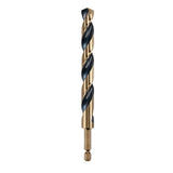 1/2in BLACK & GOLD Impact Ready METAL DRILL BIT DWA5032