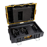 1/2in to 1in Standard IPS Press Jaws Kit with Toughsystem 2.0 Tool Box DCE202K