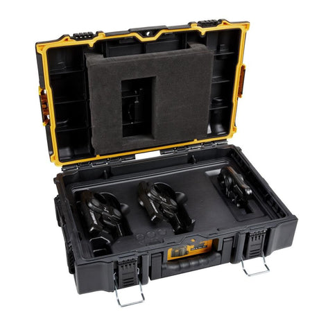 1/2in to 1in Standard IPS Press Jaws Kit with Toughsystem 2.0 Tool Box DCE202K