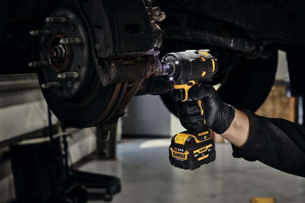 XTREME 12-volt Max Variable Speed Brushless 3/8-in Drive Cordless Impact Wrench (Bare Tool) DCF903B