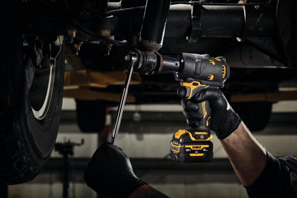 XTREME 12-volt Max Variable Speed Brushless 1/2-in Drive Cordless Impact Wrench (Bare Tool) DCF901B