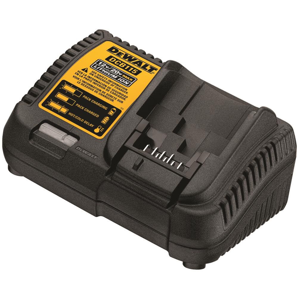 12-V 2-Pack Lithium-ion Battery and Charger (3 Ah and 5 Ah) DCB135C