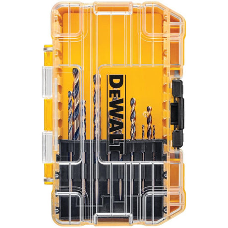 13 Pc Black Oxide Drill Bit Set DW1163