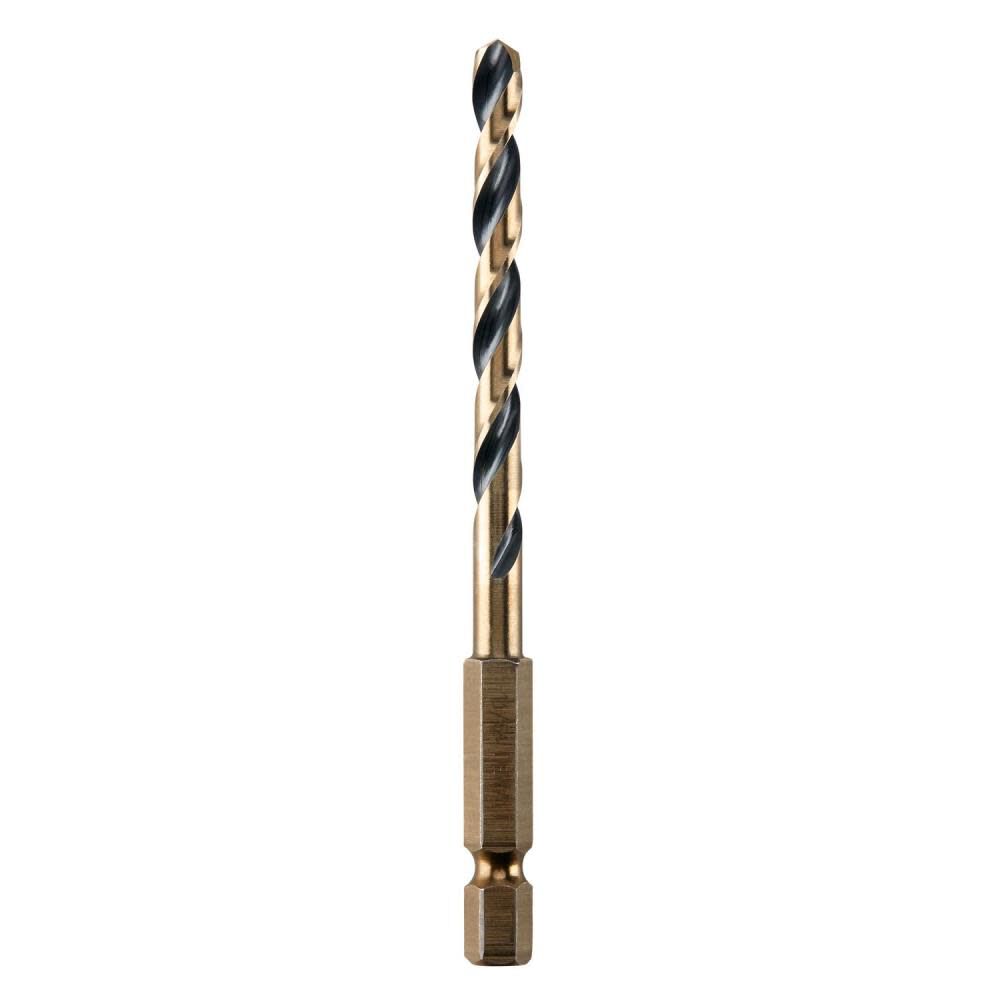 13/64in BLACK & GOLD Impact Ready METAL DRILL BIT DWA5013