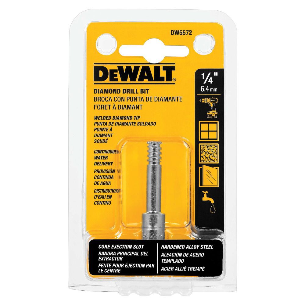 1/4 In. Diamond Drill Bit DW5572