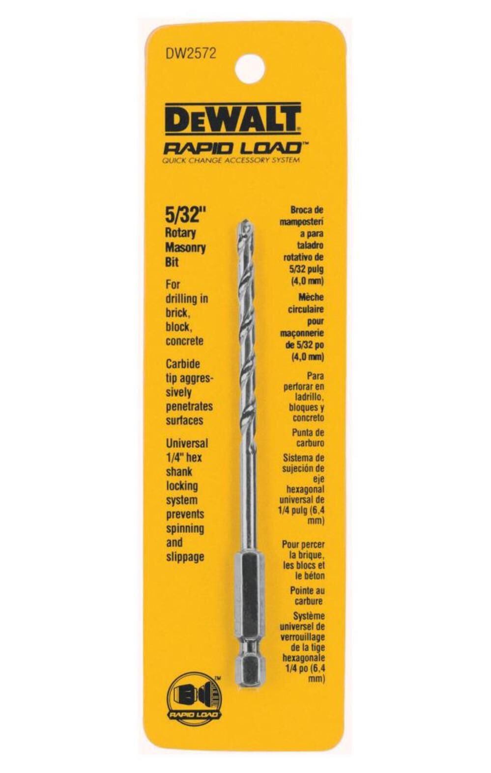 1/4 In. Masonry Bit DW2574