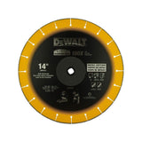 14 In. x 7/64 In. x 1 In. Diamond Edge Chop Saw Blade DW8500