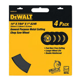 14 In. X7/ 64 In. X7/ 64 In. x 1 In. GP Chop Saw Wheel DW8001B4