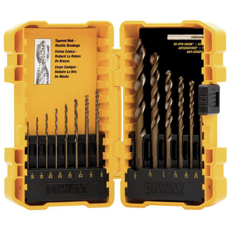 14 piece Pilot Point Drill Bit Set DW1169