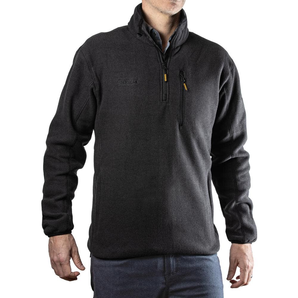 1/4 Zip Fleece Pullover Polyester DXWW50010