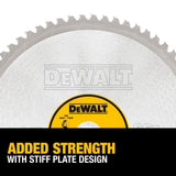 14in 66T Heavy Gauge Ferrous Metal Cutting Saw Blade 1in Arbor DWA7747