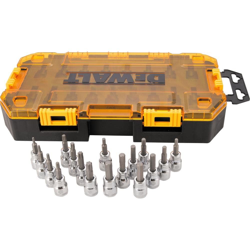 17 piece 3/8 In. Drive Bit Socket Set DWMT73806