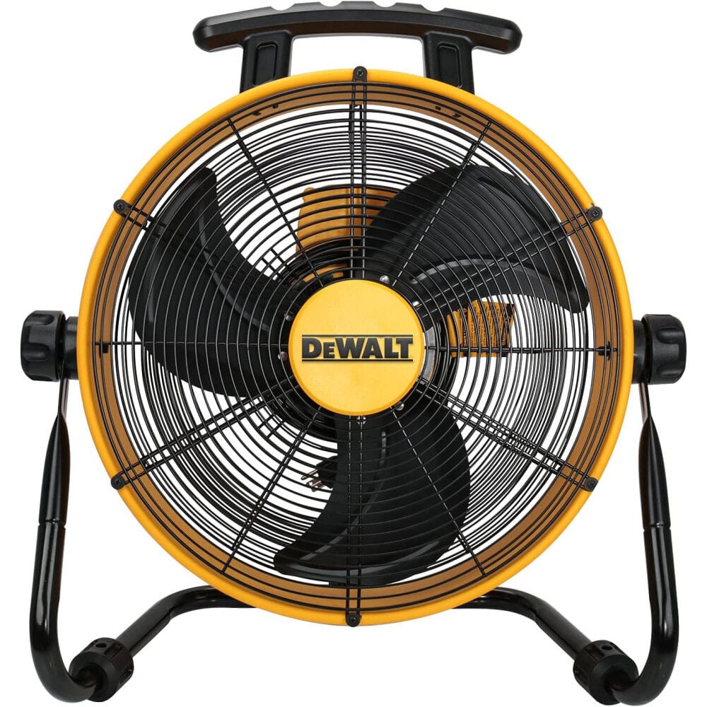 18 in Drum Fan Yellow 3 Speed Heavy Duty with 6 ft Power Cord DXF1840