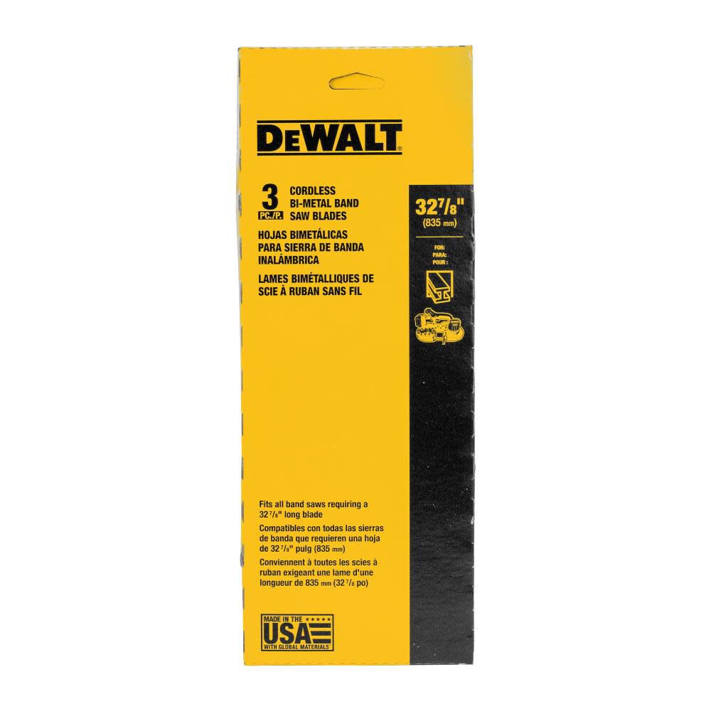 3-Pack 32-7/8-in L X 1/2-in W X 18 Tpi Bi-metal Blade DW3983C